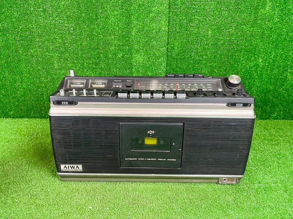 置物 AIWA stereo830 アイワ TPR-830 – システムアップの核となる実力派ラジカセ